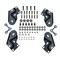 Westin Automotive 99-16 SUPERDUTY CREWCAB F250/350/450/550 BLACK PLATINUM OVAL STEP BAR 21-1335 - alternate 1